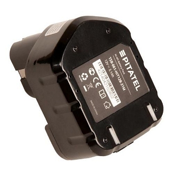 Аккумулятор Pitatel TSB-061-HIT12B-21M для электроинструмента Hitachi (p/n: EB 1212S, EB 1214L, EB 1214S, EB 1220BL, EB 1220HL), 12В, 2100мАч, Ni-Mh